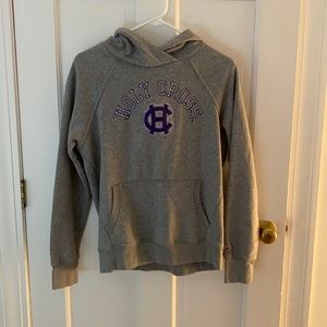 Grey Holy Cross League Hoodie